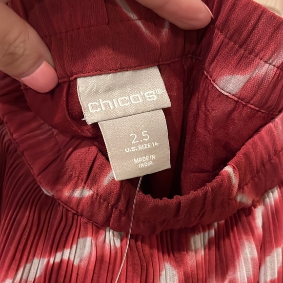 Chicos NWT pleated maxi skirt, size 2.5 - Picture 5 of 8
